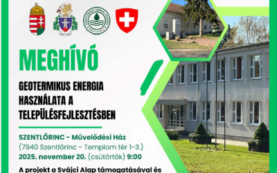 Geotermikus energia használata a településfejlesztésben