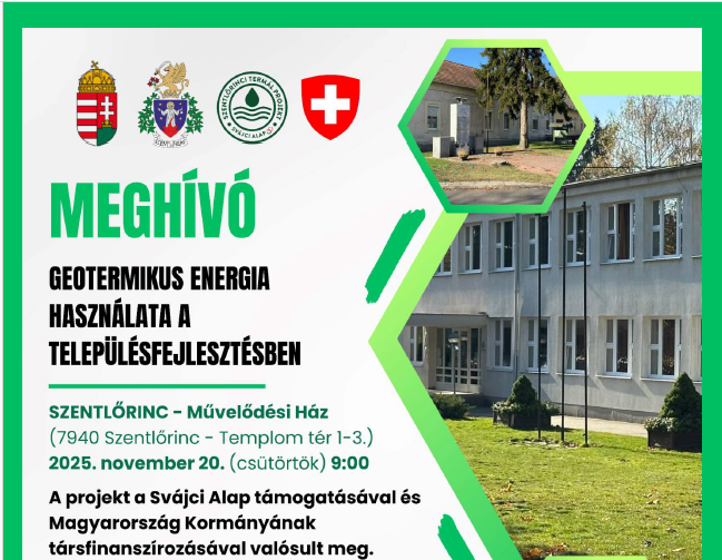 Geotermikus energia használata a településfejlesztésben