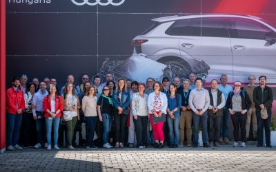 Beszámoló: KÖVET Klub: Győrben az Audi Hungaria zöldfelületein