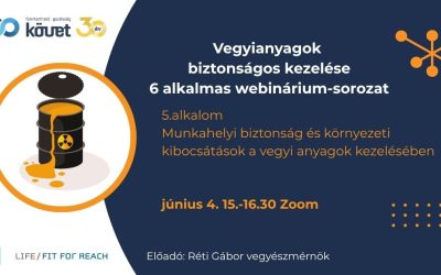 Ingyenes webinárium sorozat a LIFE Fit for REACH-2 projekt keretében