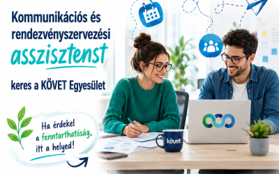 Kommunikációs és rendezvényszervezési asszisztenst keres a KÖVET Egyesület