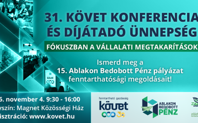 31. KÖVET Konferencia és Díjátadó Ünnepség